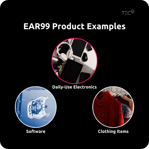 EAR99 product examples