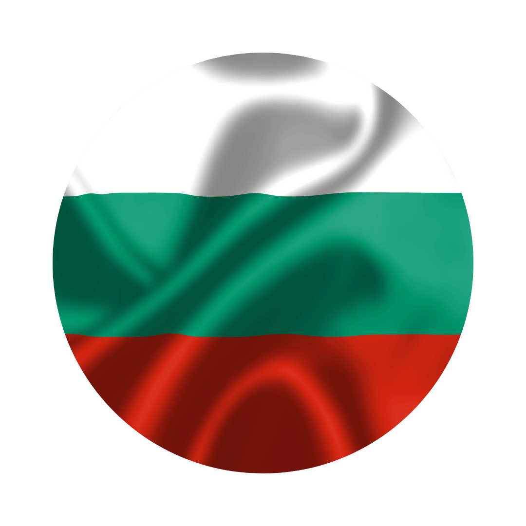 Bulgaria flag circle