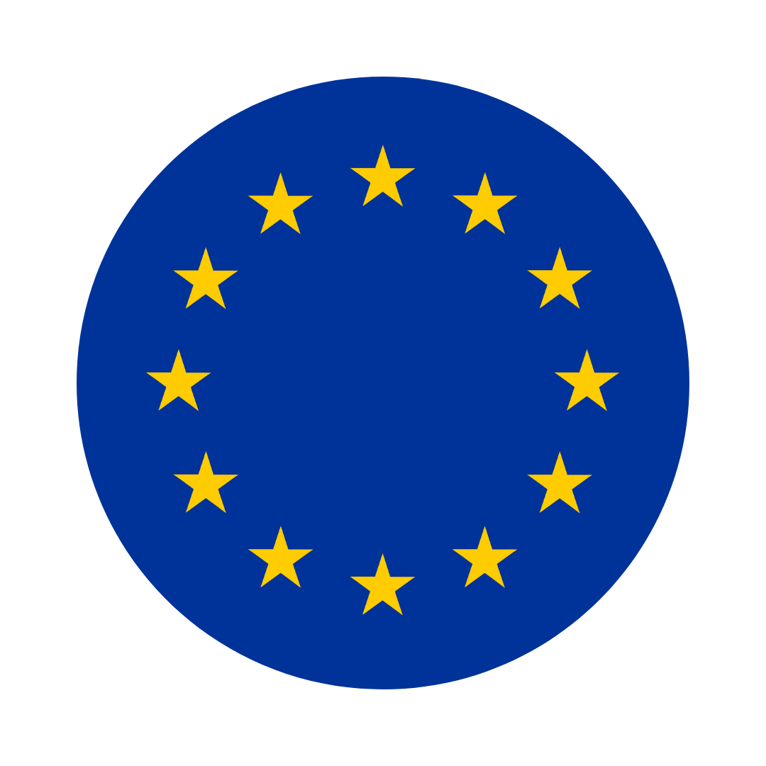 EU flag circle