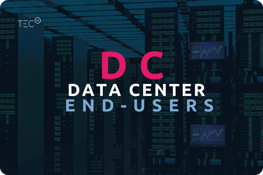 Supply chain management benefits for end users with a data center focus