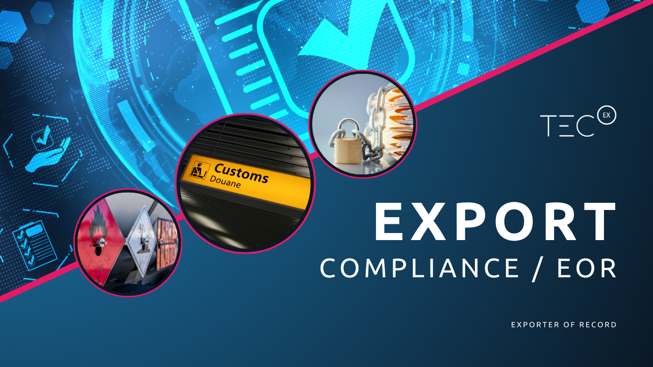 Export compliance and EOR solution graphic