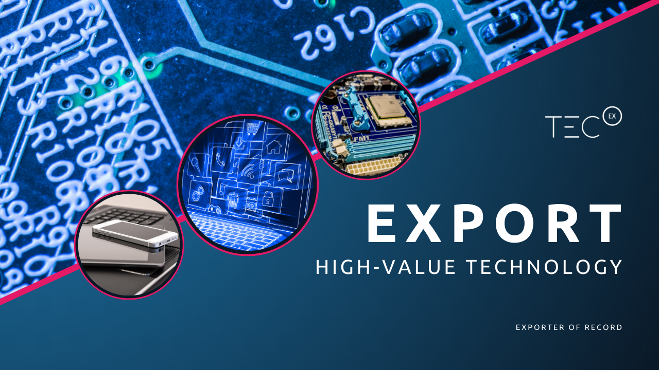 Tech exports solution graphic