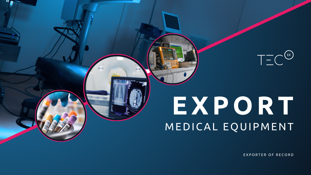 Medical equipment exports solution graphic