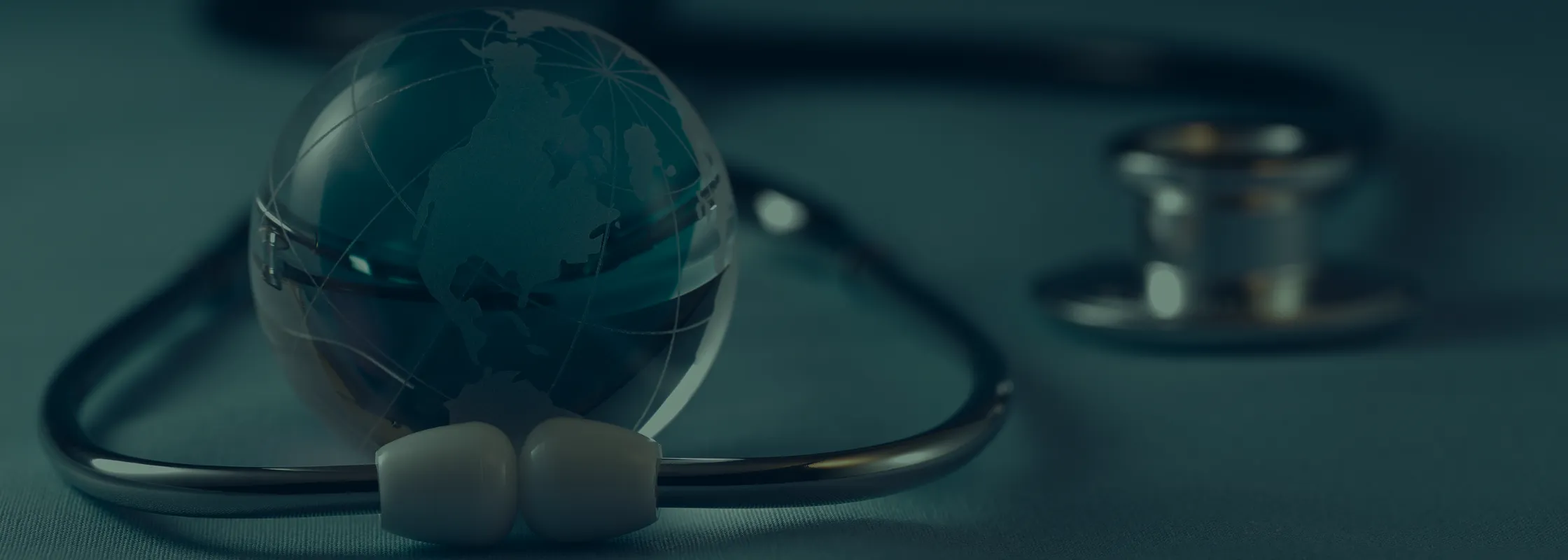 World Globe Stethoscope Pharmaceutical